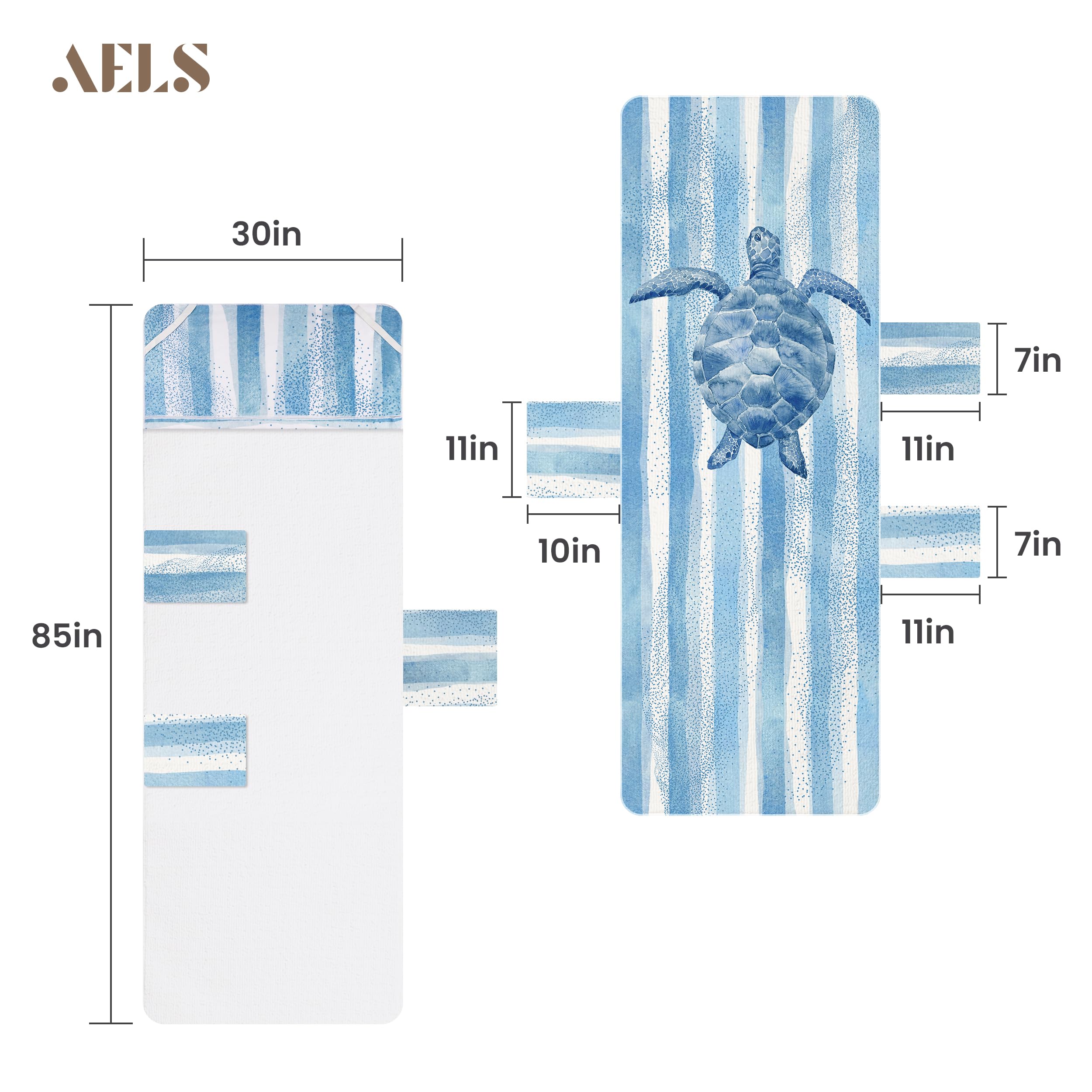 AELS towel cover 13-inch pocket keeps phone secure during poolside lounging