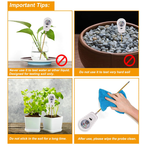 Aenncci compact portable design fits in the tool kit for gardens.