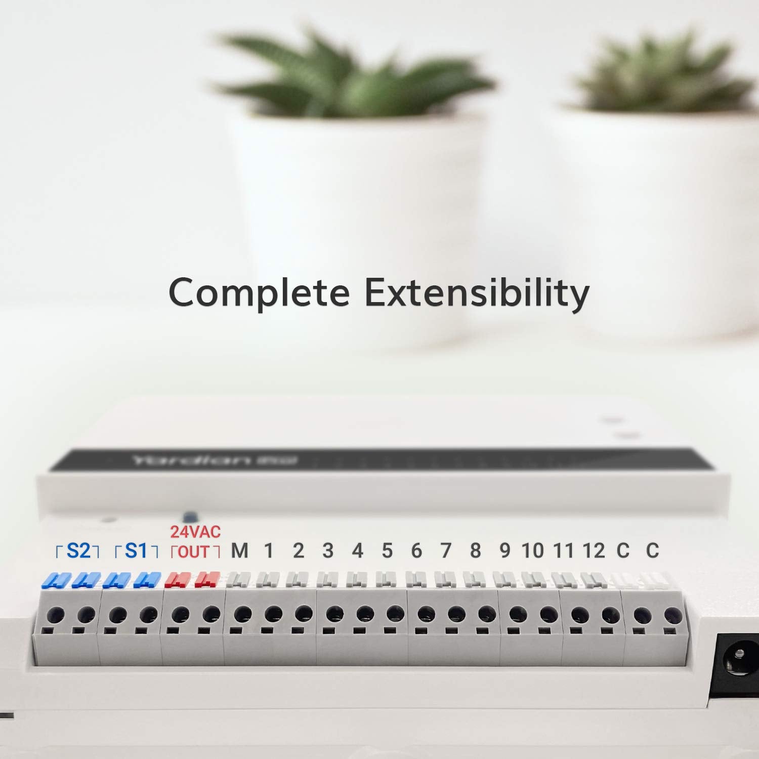 Aeon Matrix Yardian Pro 6-zone layout enables tailored zone control for different areas.