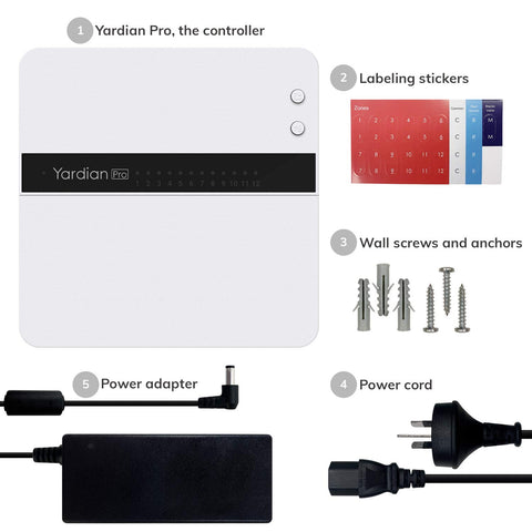 Aeon Matrix Yardian Pro leak sensor alert demonstrates proactive property protection.