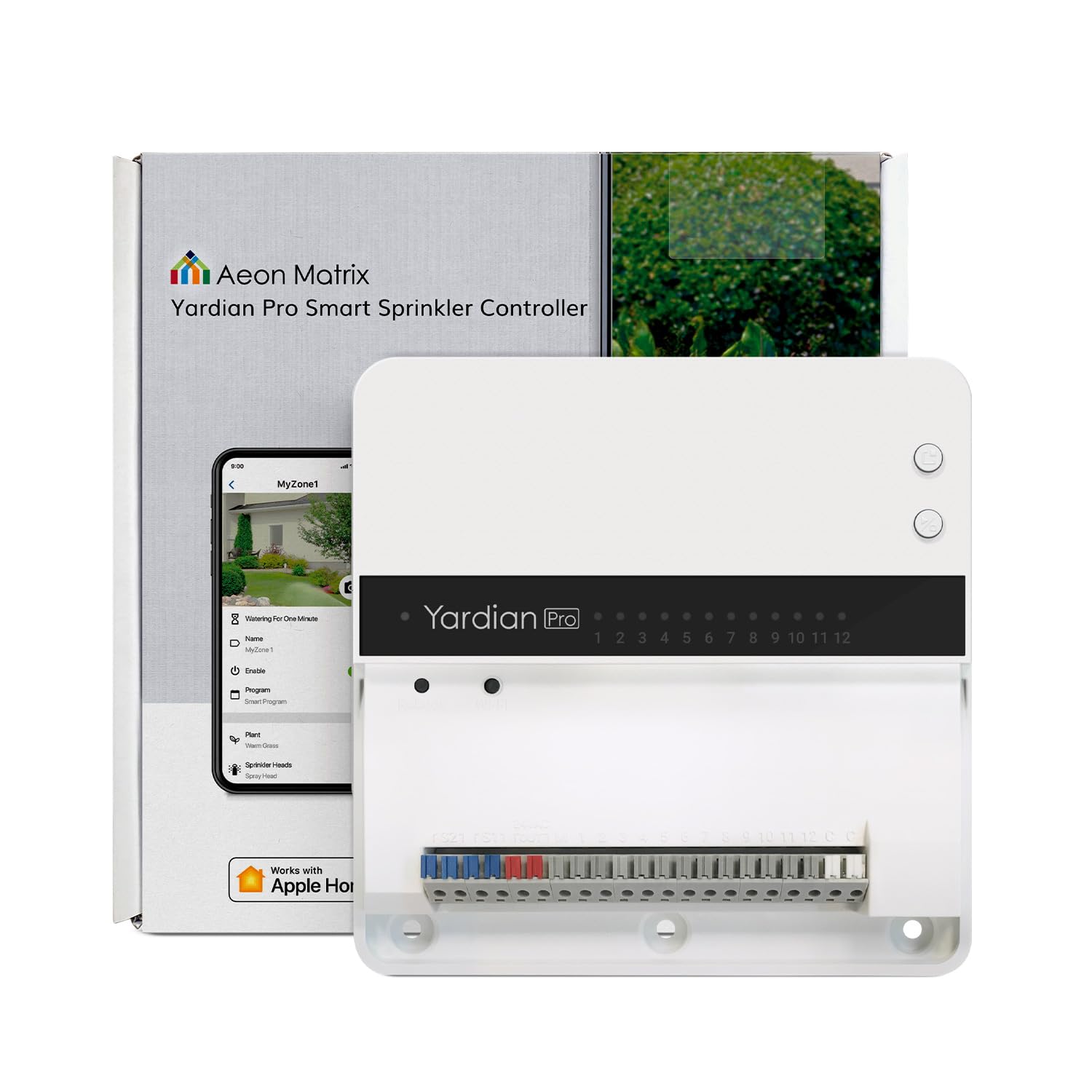 Aeon Matrix Yardian Pro quick-install demonstrates under-15-minute setup.