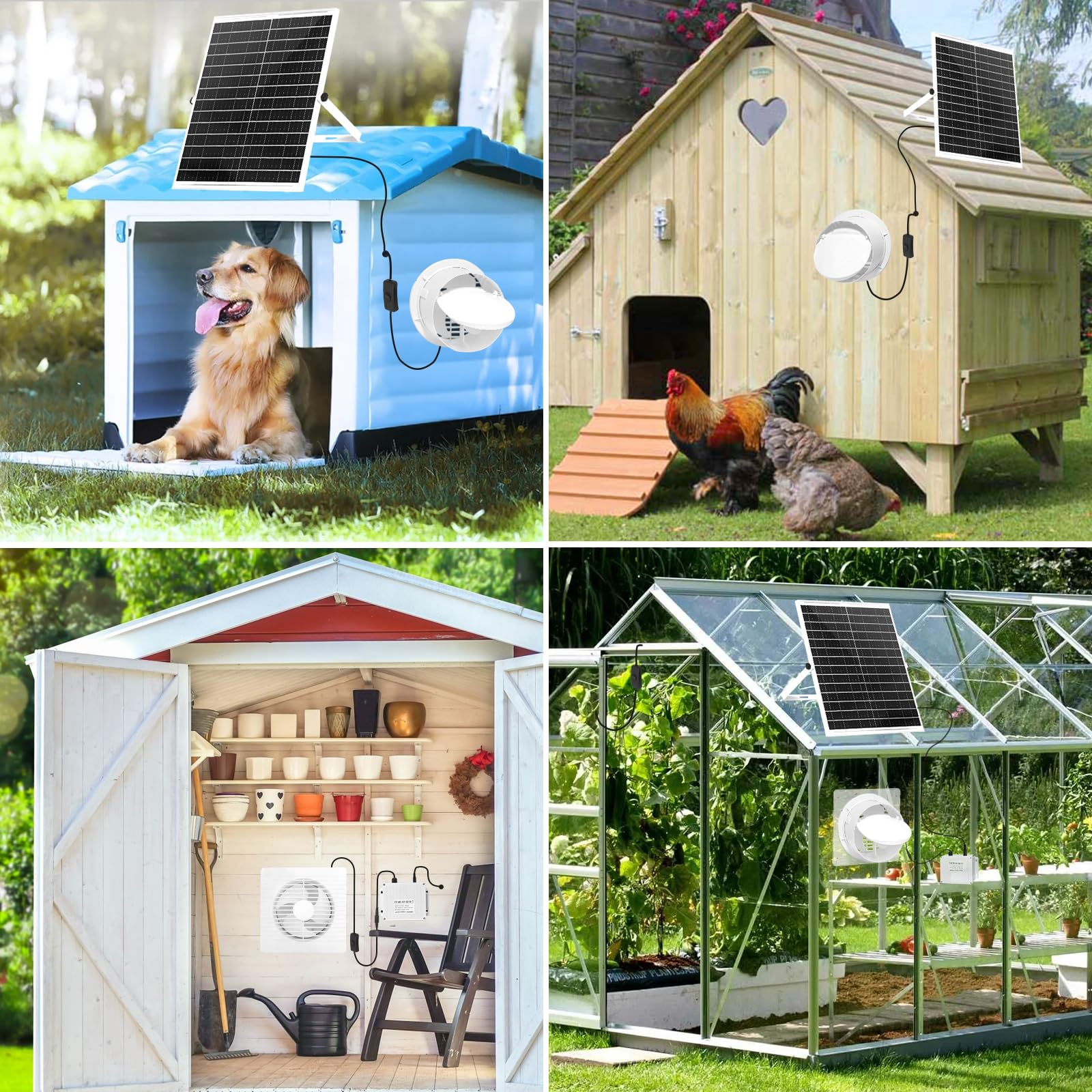 AEQ solar fan day-night use supports cooling from sun to evening.