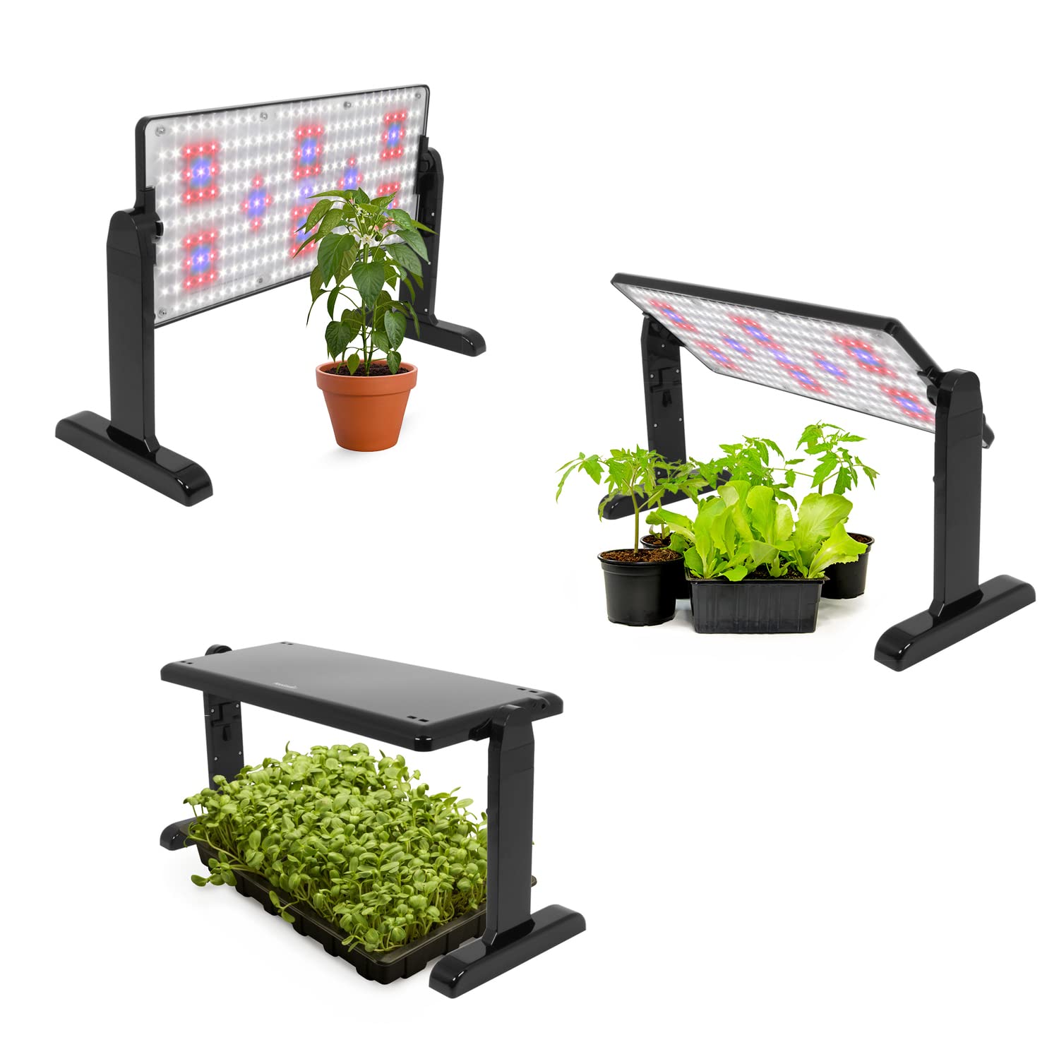 AeroGarden 45W LED panel is compact and lightweight for easy placement