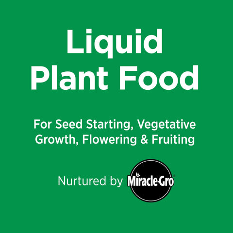 AeroGarden dispensing cup with ML markings enables precise nutrient dosing.