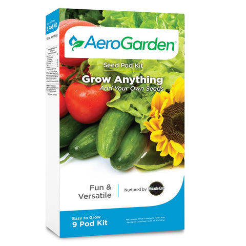 AeroGarden Grow Anything Seed Pod Kit 9-pod for indoor seed starting.