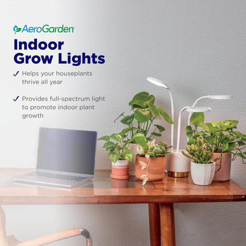 AeroGarden Trio light is dimmable for customizable brightness.