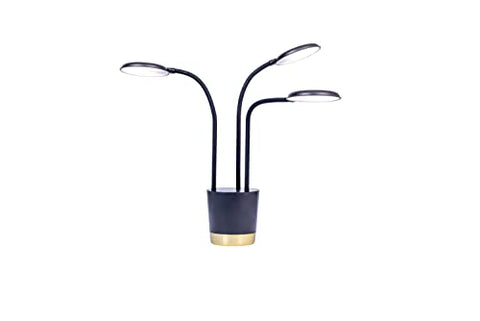 AeroGarden Trio Grow Light evenly lights a small plant collection