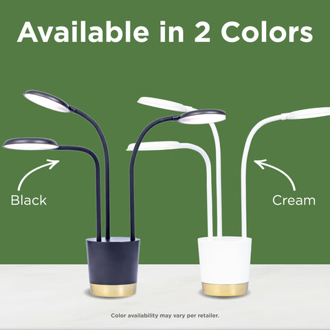 AeroGarden Trio includes a six-foot power cord for flexible placement.