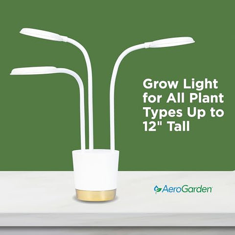 AeroGarden Trio integrates with the app for remote lighting control.