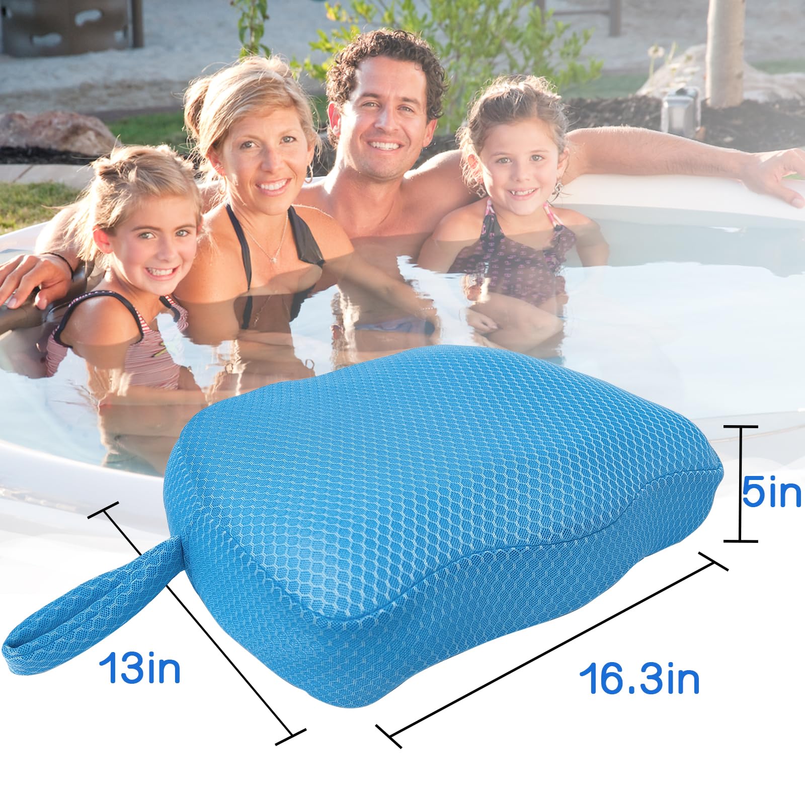 AEROiVi weighted design booster seat prevents floating for steady support.