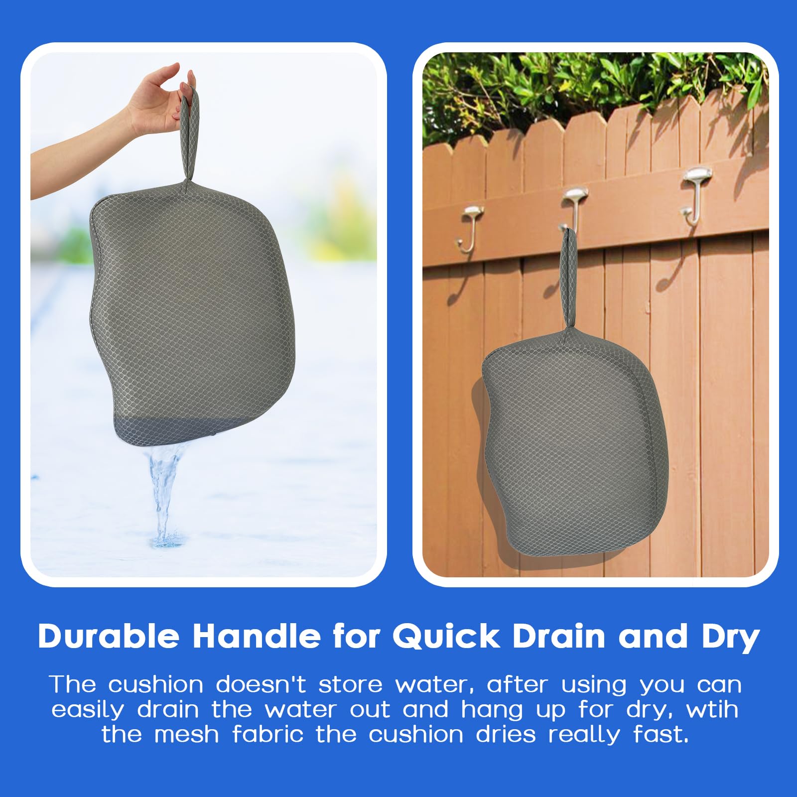 AEROiVi soft contoured seat supports adults for relaxed spa sessions.