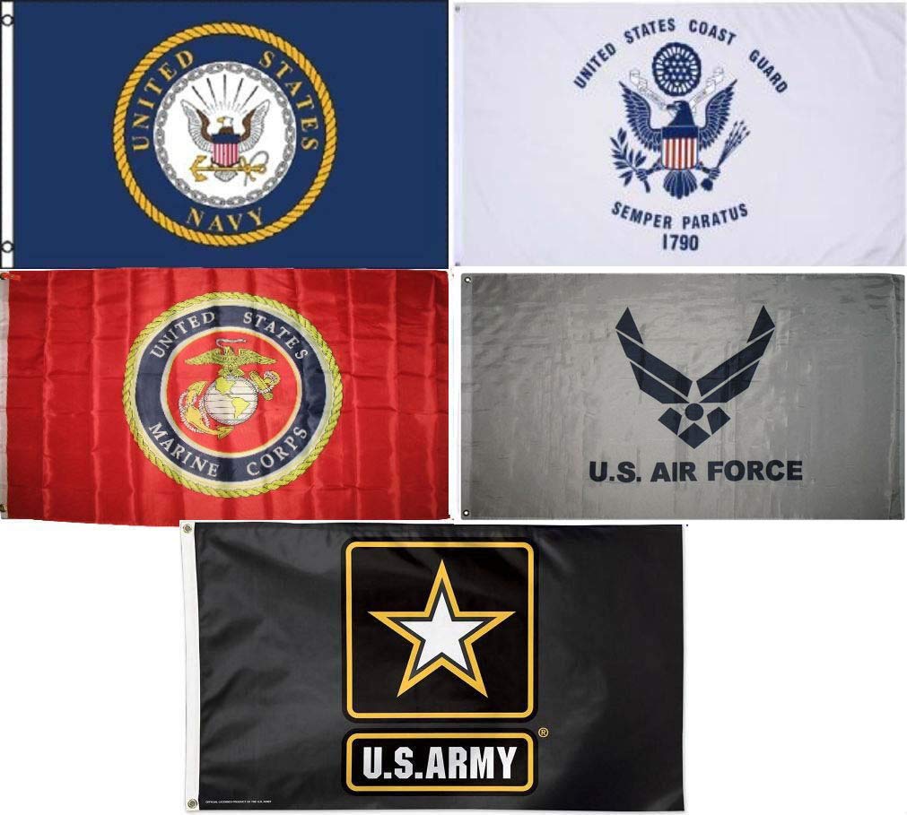 AES branch flags 3x5 banner with grommets for durable outdoor display and ceremonies.