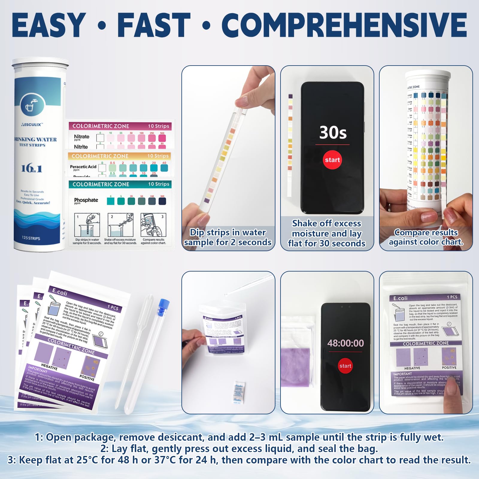 AESCULIX ecoli-detection component provides added confidence in checks.