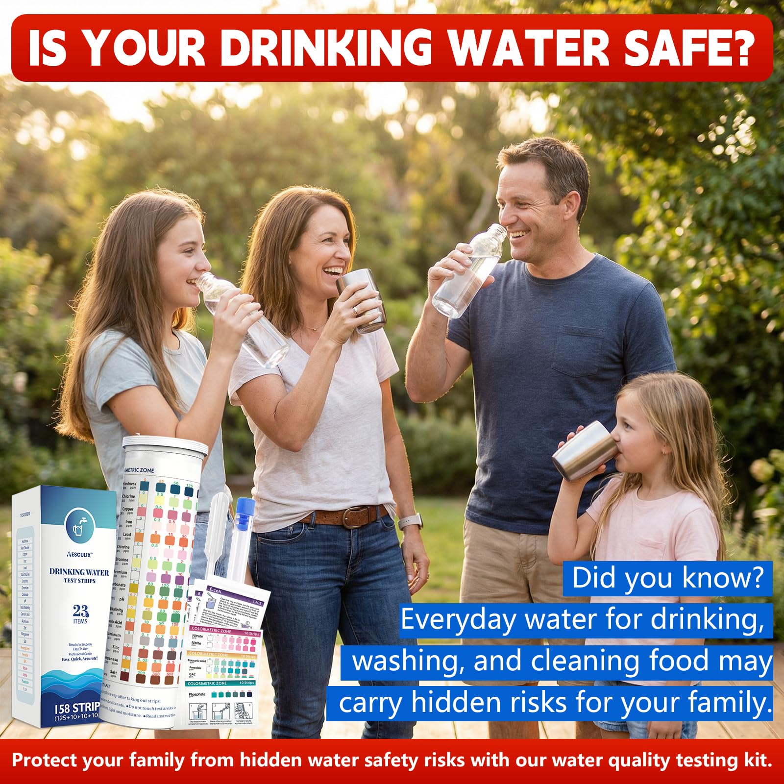 AESCULIX ready-to-use setup supports informed decisions about water quality.