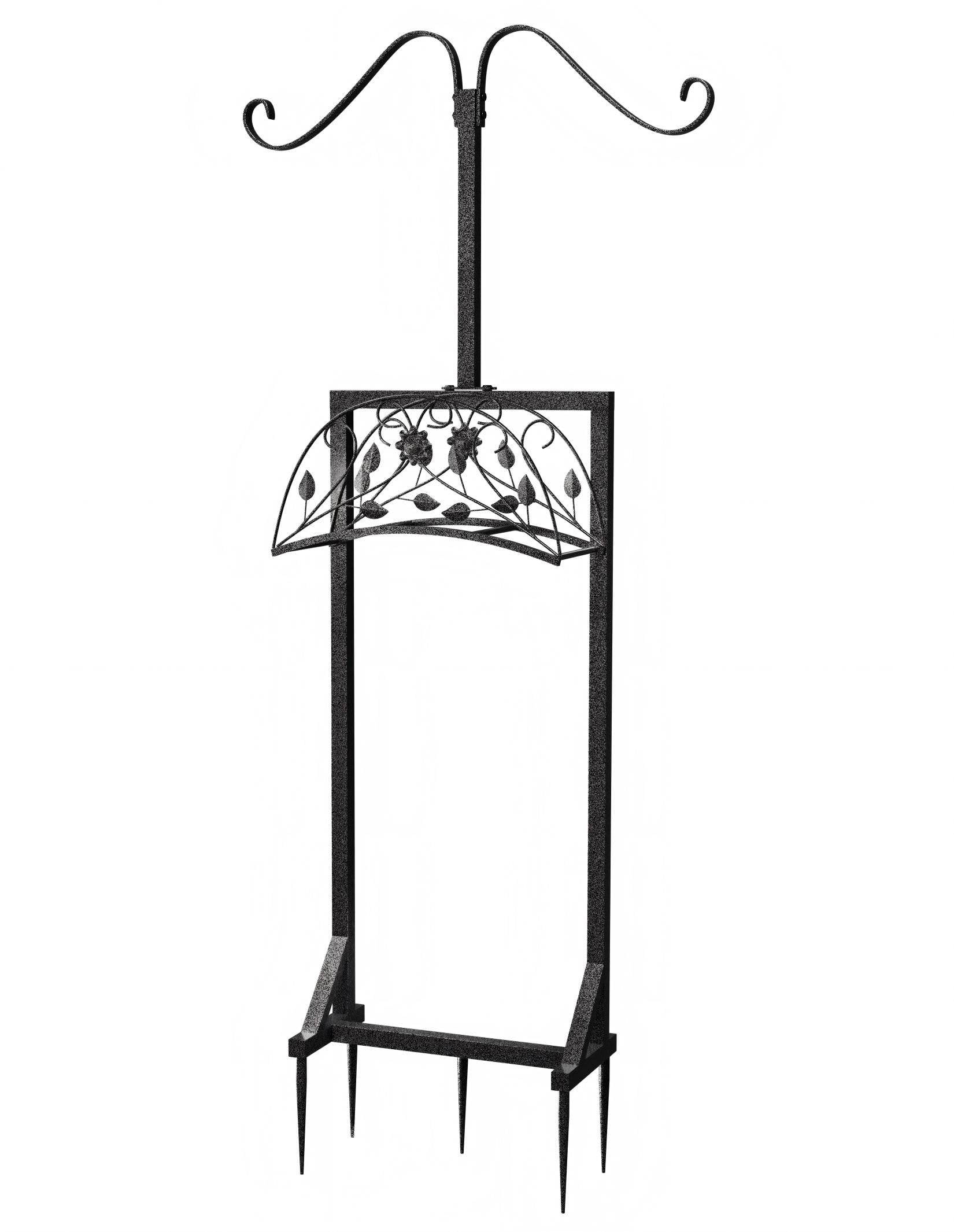 AESOME versatile outdoor hose stand suitable for gardens, patios, and plots.