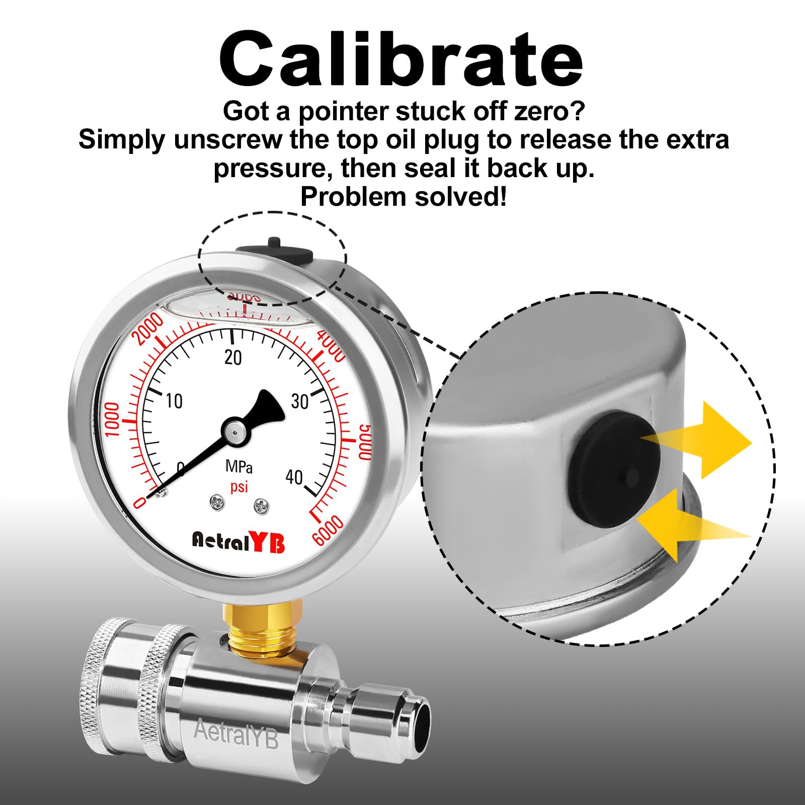 AetralYB pressure washer mounting scene illustrating quick integration
