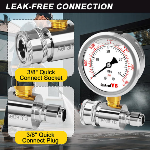 AetralYB secure connection ensuring stable readings during high-pressure use