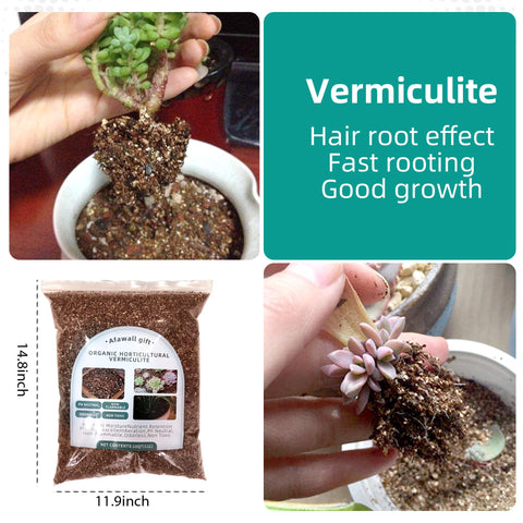 Afawall gift vermiculite increases water retention for thriving containers
