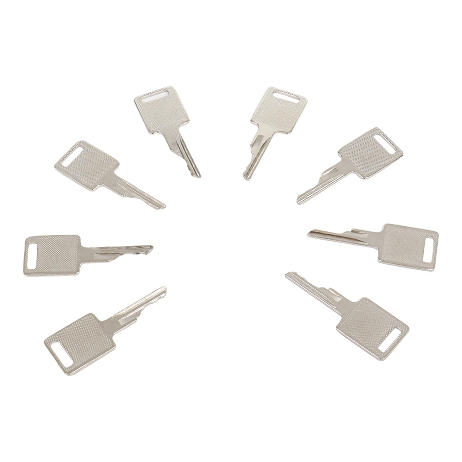 AFEISOL D250 ignition keys pack, durable and ready for quick replacements on heavy equipment