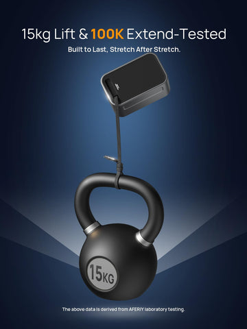 AFERIY LiFePO4 battery inside signals long life and high safety.