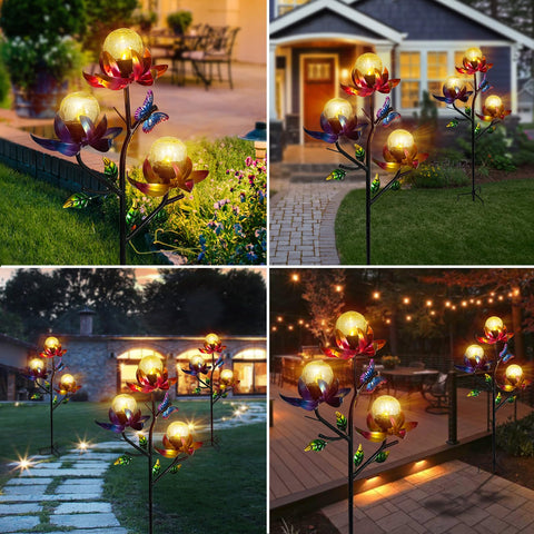 Afirst wind spinner garden motion dances in sun and breeze