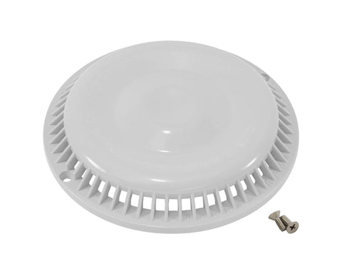 Afras anti-vortex drain cover, 7-3/8 inch opening, for safer water flow.