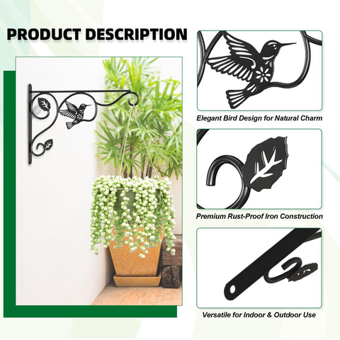 Aftermat pack includes two brackets plus screws and plugs for quick installation.