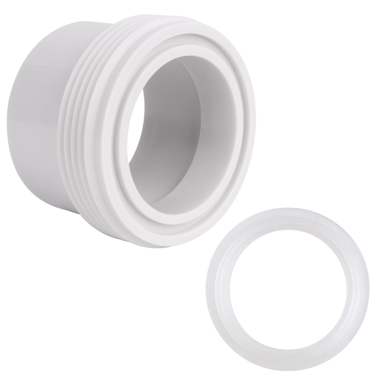 AFZZ 2-inch spa heater union slip-nut with a secure leak-free seal.