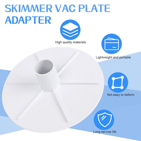 AFZZ 85001900 adapter compatible with Pentair Admiral S15 S20 skimmers enhances suction stability.