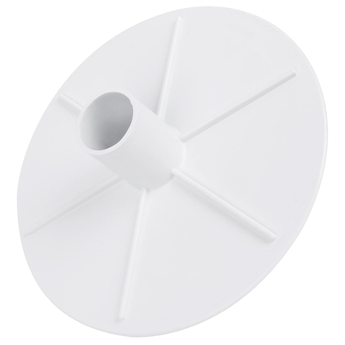 AFZZ 85001900 skimmer vacuum plate eight-inch diameter for reliable pool cleaning interface.