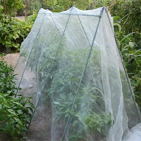 Breathable odorless Agfabric mesh shields flowers without blocking air