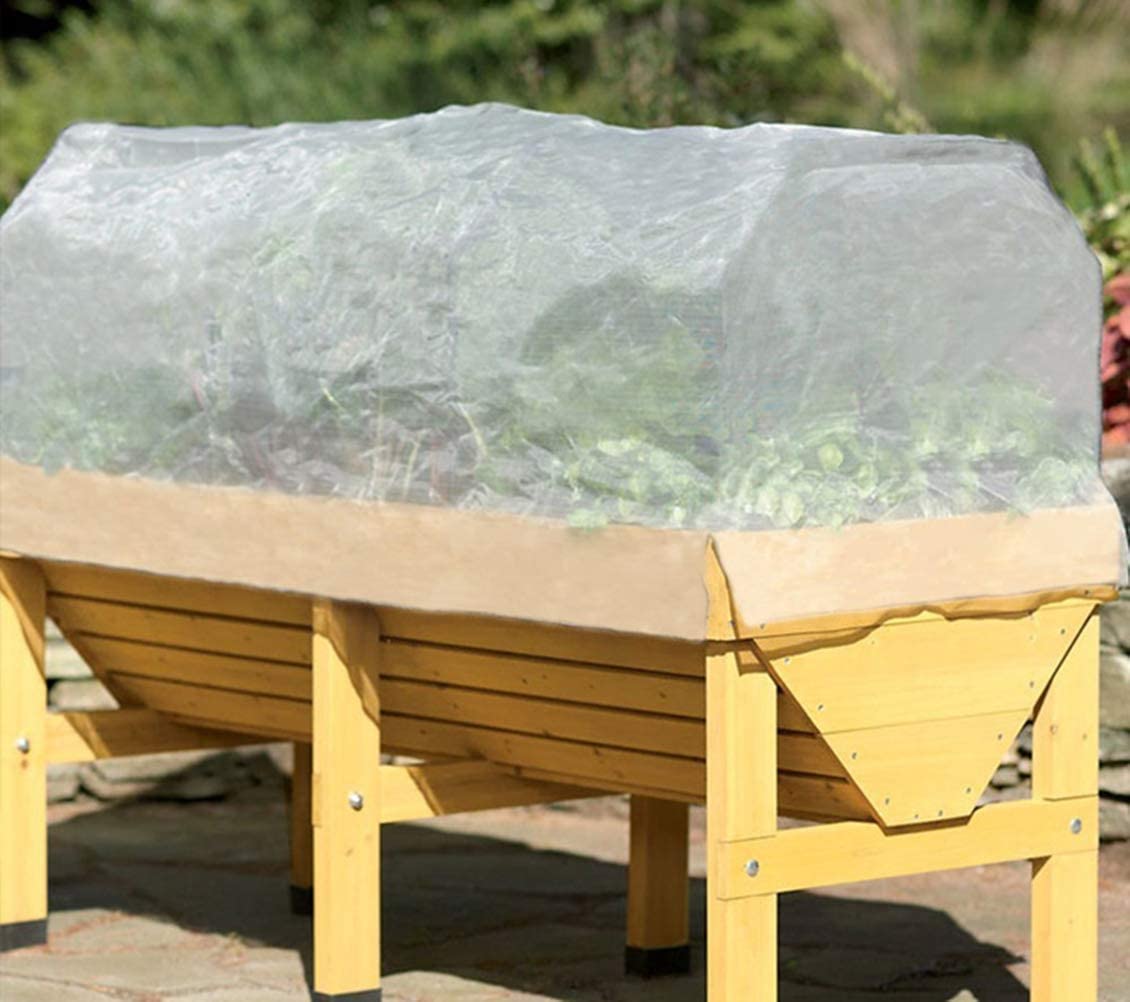 Agfabric cut-to-size netting adapts to garden layouts easily.