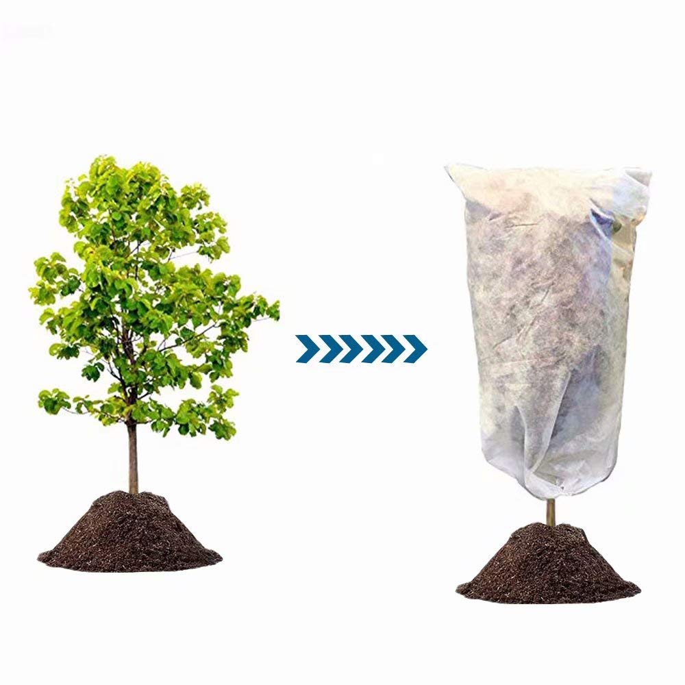 Agfabric cover with drawstring opening for quick shielding