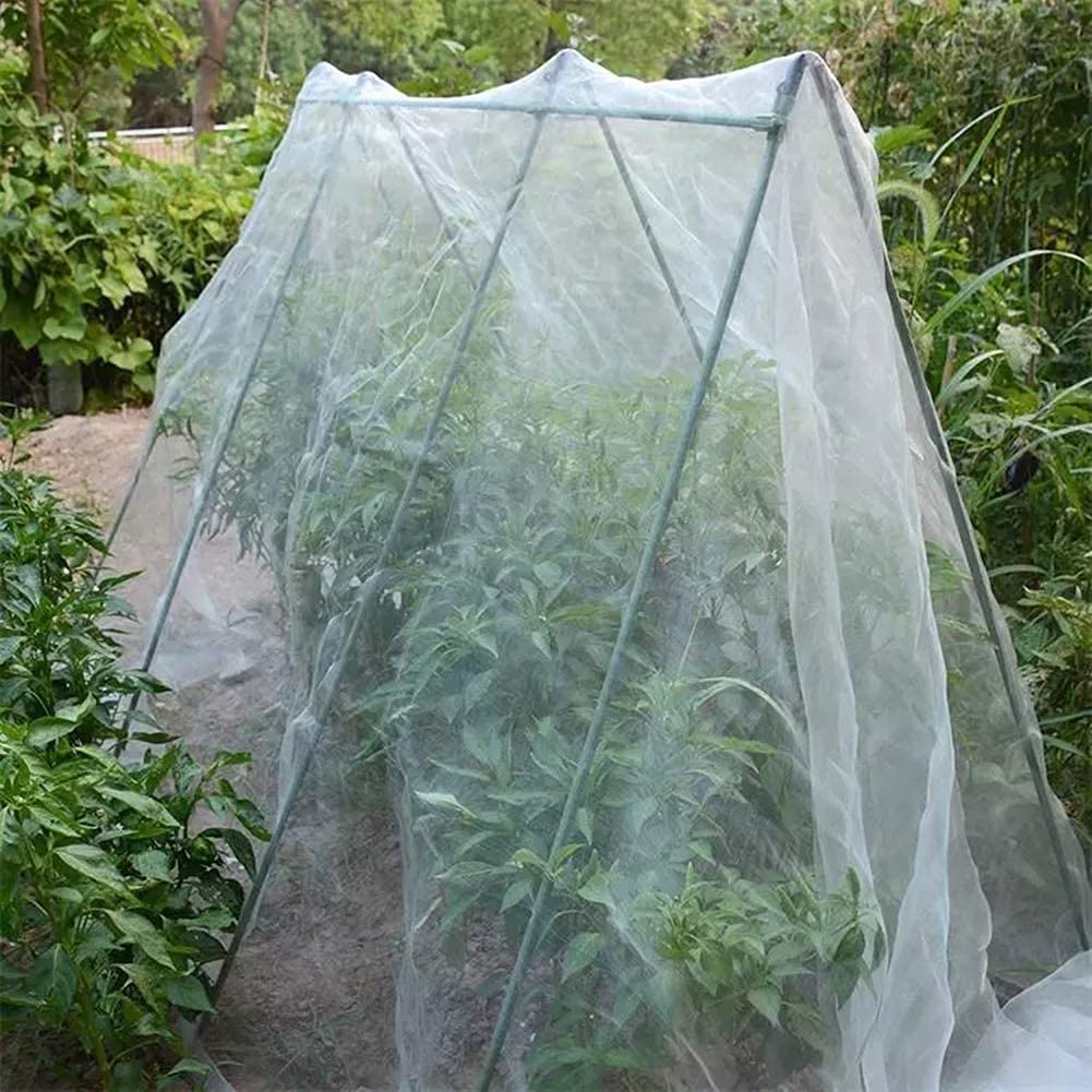 Agfabric reusable garden netting saves time and materials.