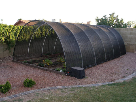 Agfabric close up knit shows durable HDPE construction