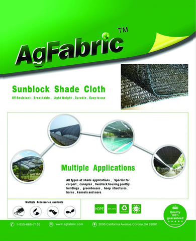 Agfabric shade cloth acts as a lightweight cover for kennels and barns.