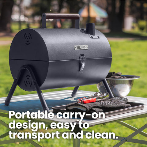 ALDO GREAT GOODS AGG portable grill apron included for hands-free cooking