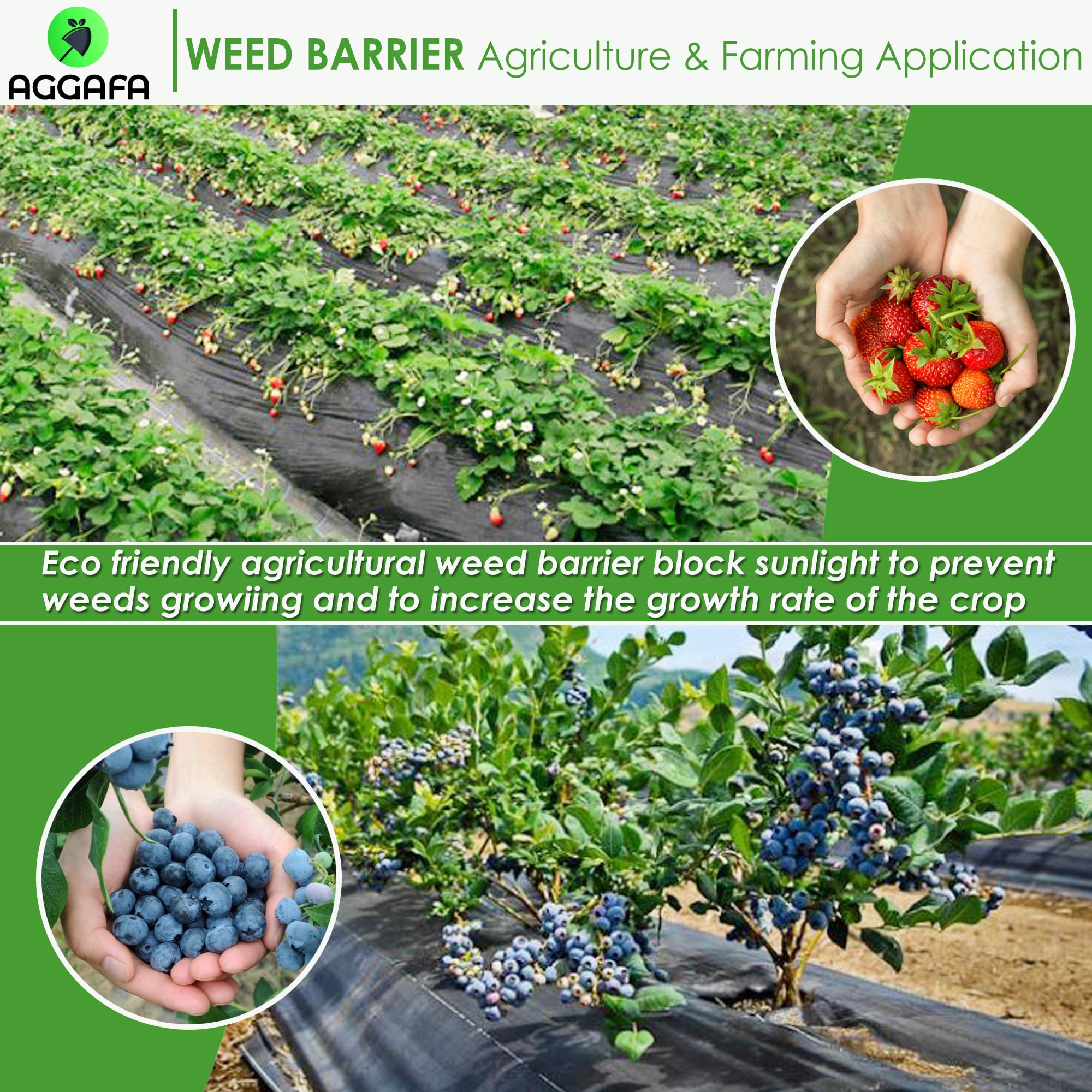 AGGAFA UV-coated PP fabric resists sun exposure for extended outdoor projects.