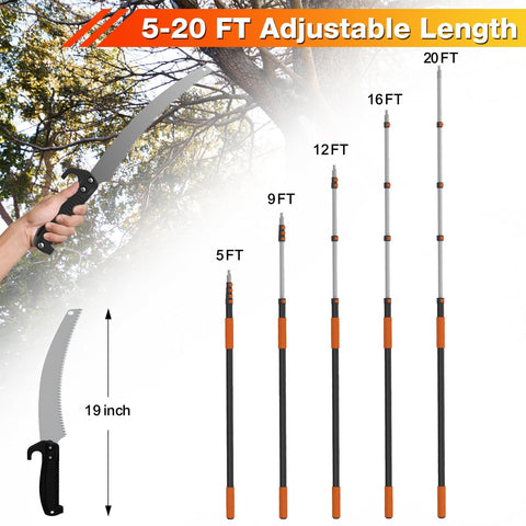 AgiiMan aluminum alloy pole delivers strength with lighter weight