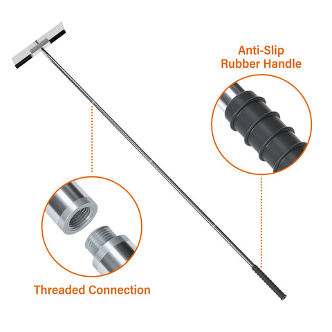 Aglaiprty durable all-stainless construction resists rust through winter use.