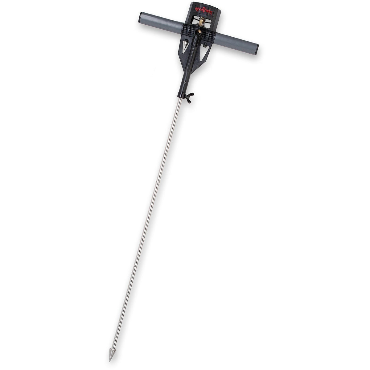 AgraTronix 08180 soil compaction tester with color-coded dial for field readings.