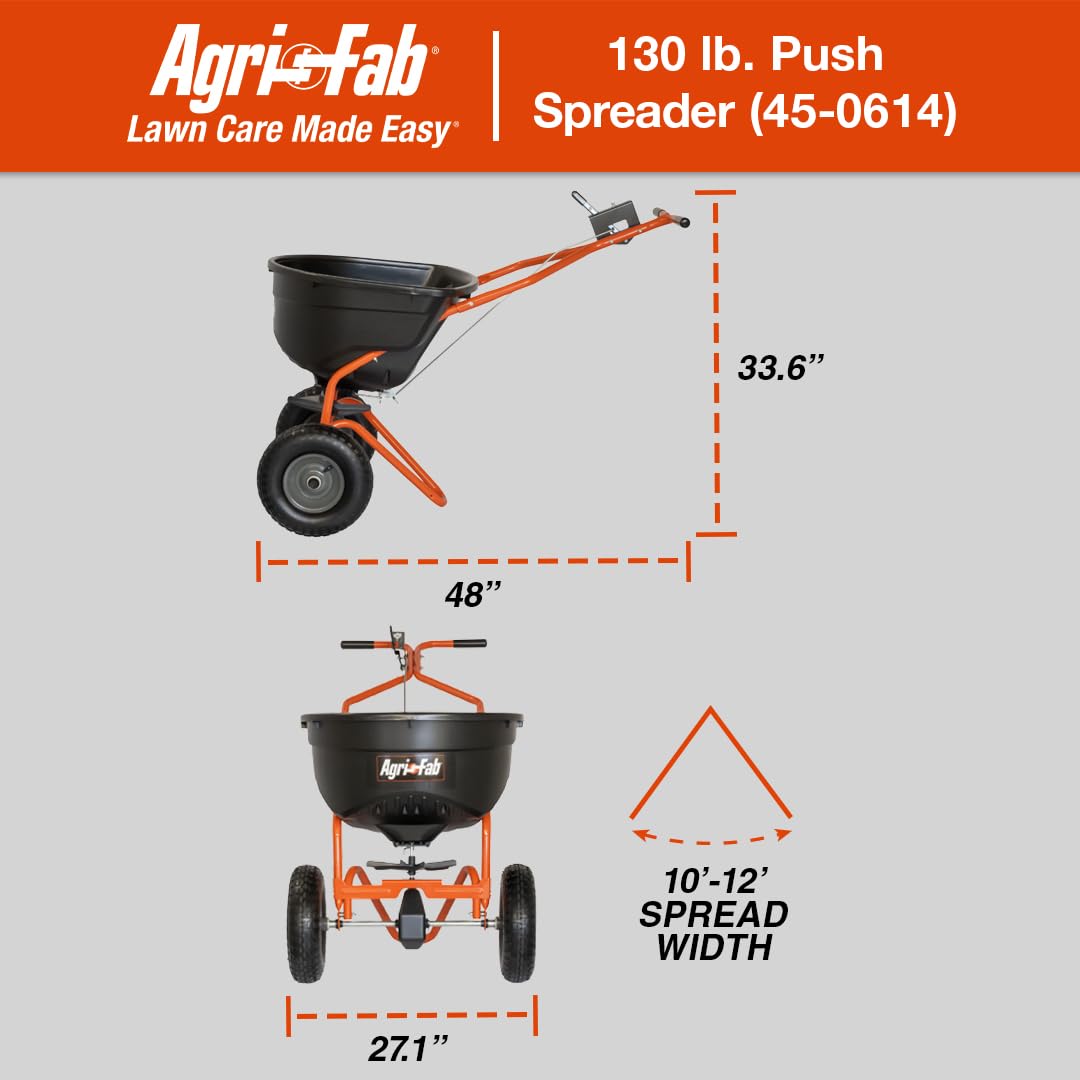 Agri-Fab 45-0614 easy-assembly with direct rod control for quick setup.