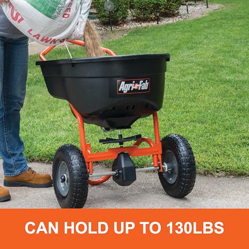 Agri-Fab 45-0614 flow control lever enables precise distribution on demand.