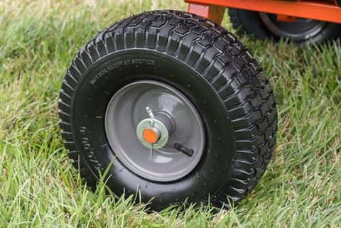 Agri-Fab 42159 wheel gray packaged, ready-to-use replacement part