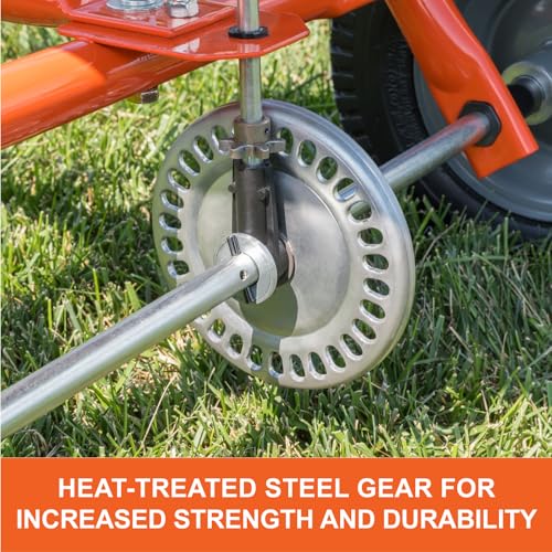 Agri-Fab 45-0547 on seat control enables easy operation.