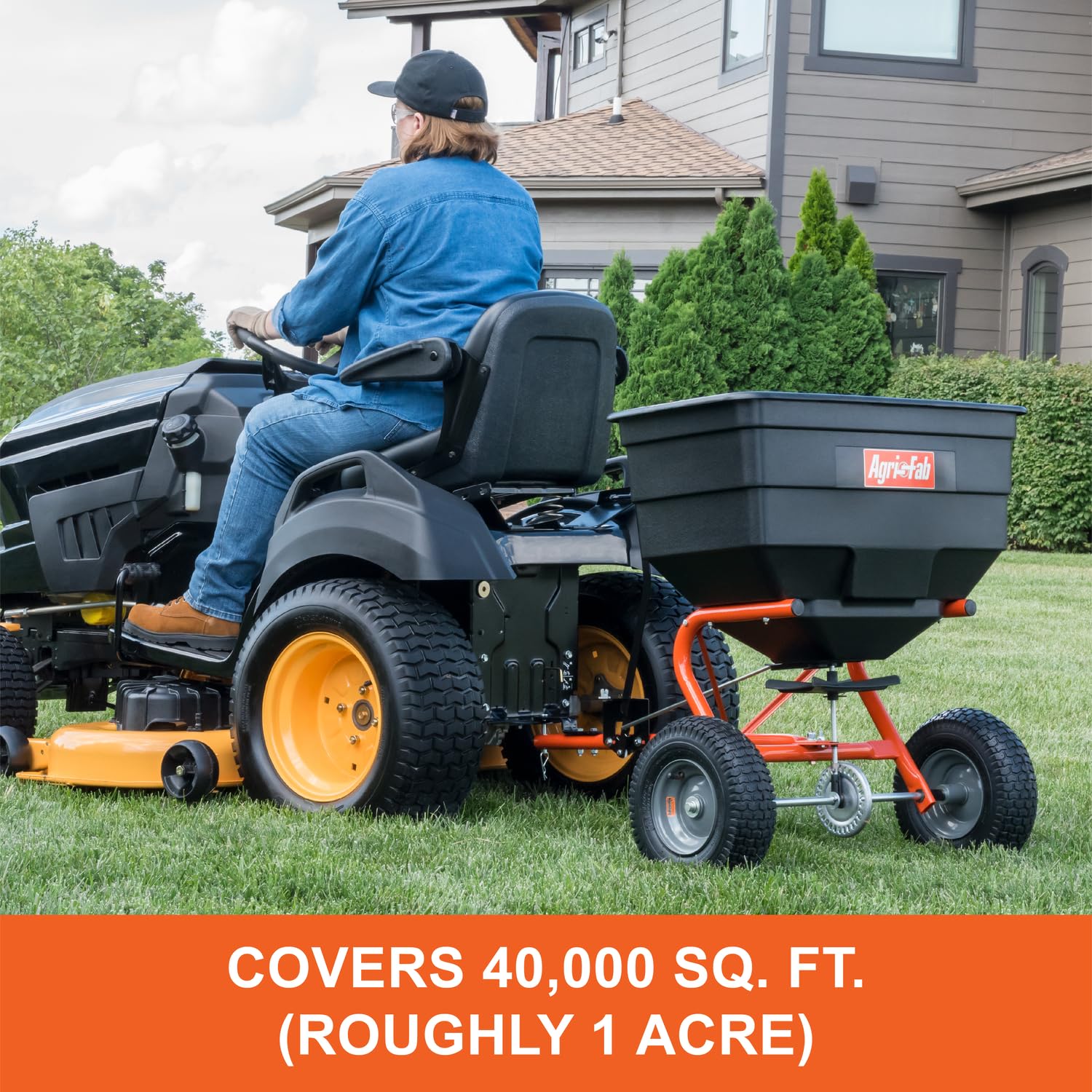 Agri-Fab 45-0547 seat access saves time.