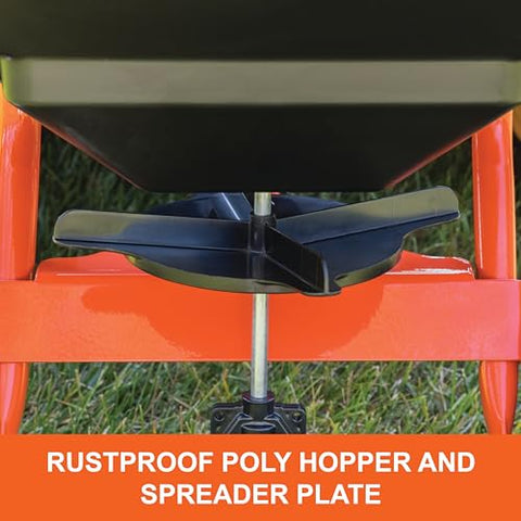 Agri-Fab deflector accessory narrows spread pattern