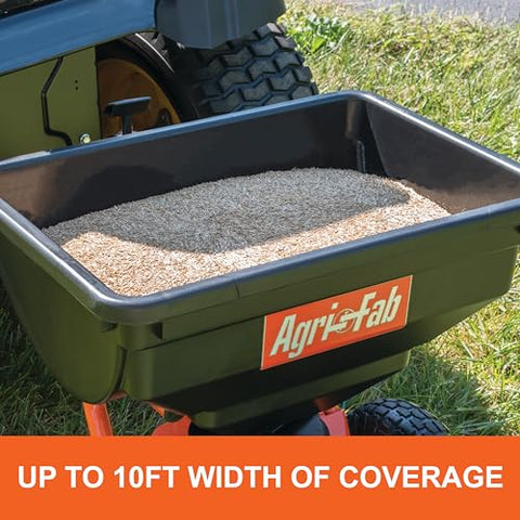 Agri-Fab hopper cover keeps material dry during wet days
