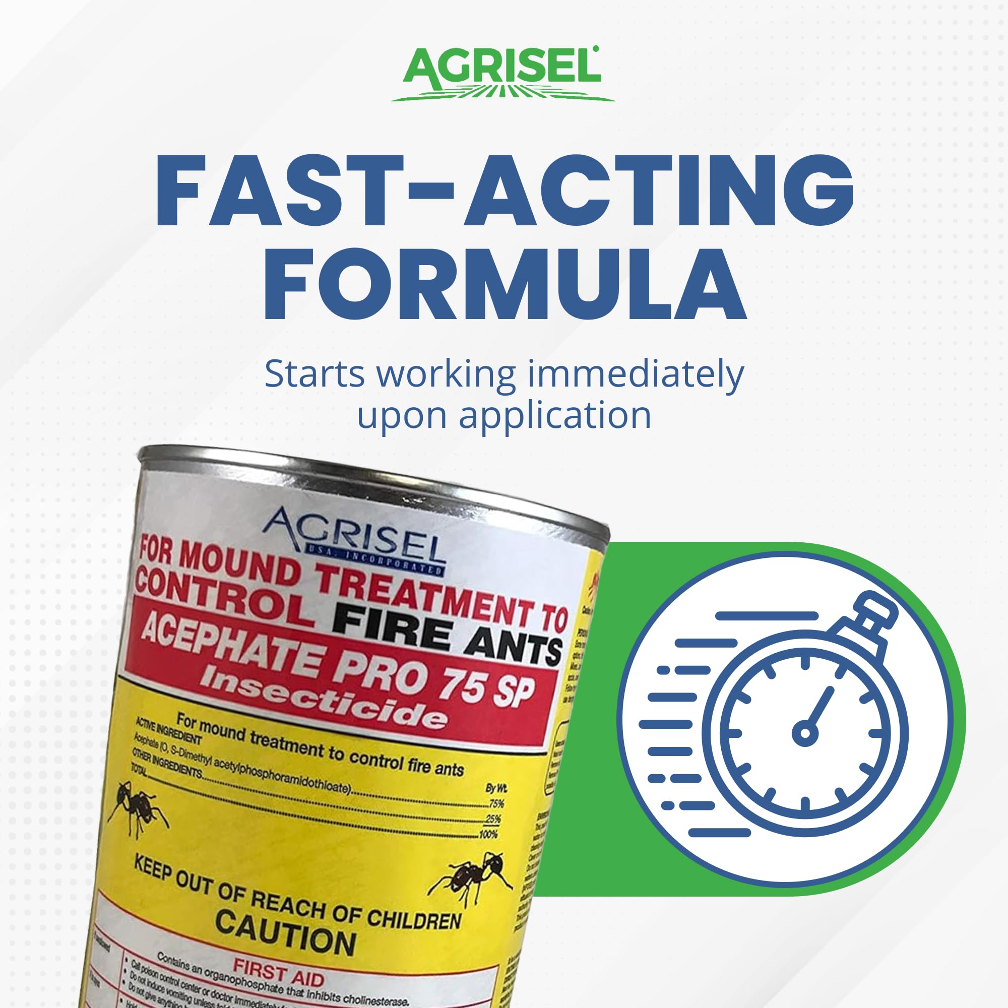 Proper PPE and safe handling of Acephate Pro 75 SP during outdoor application.