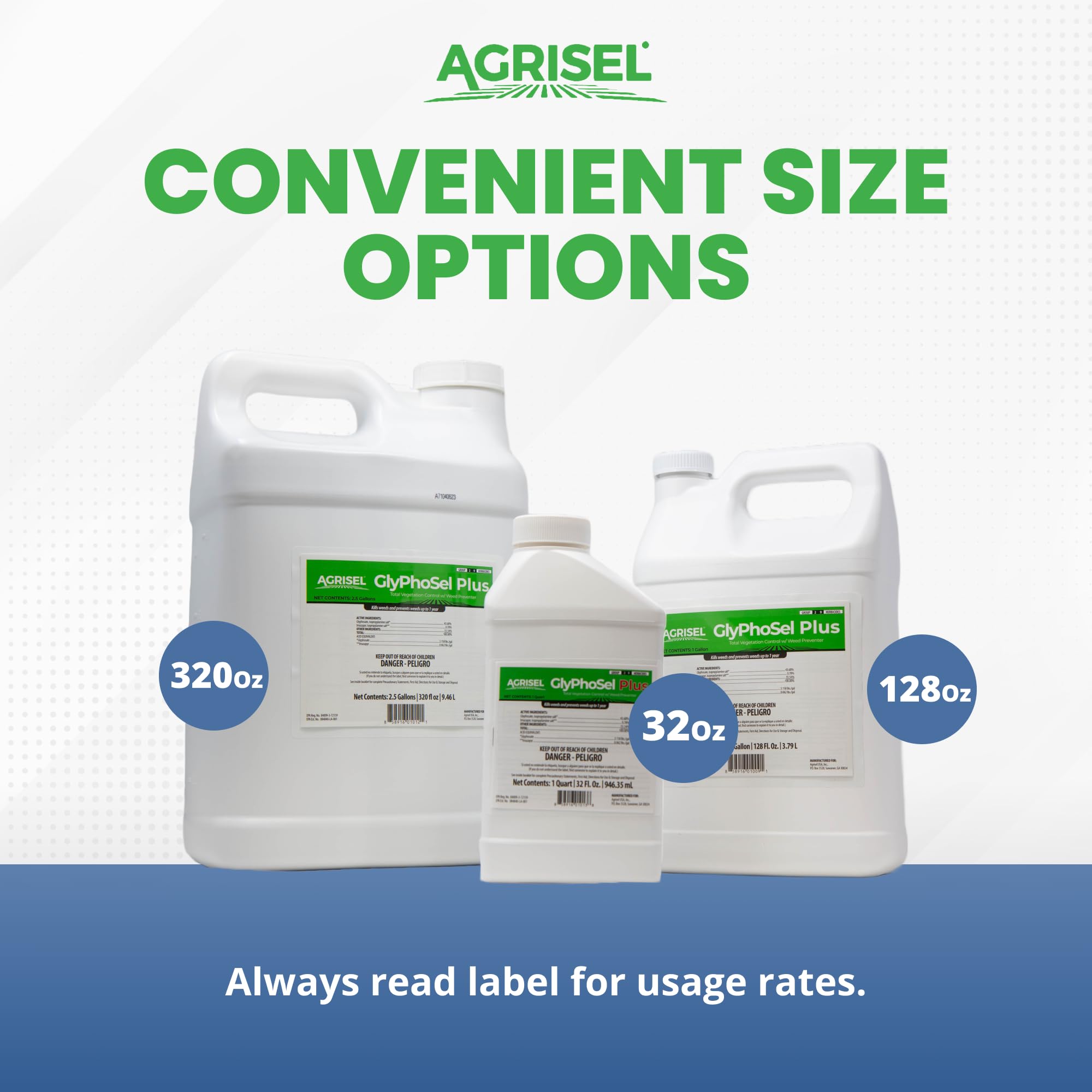Illustration of long-lasting residual weed control from GlyPhoSel Plus.